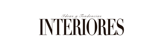 logo sobre fondo blanco revista interiores